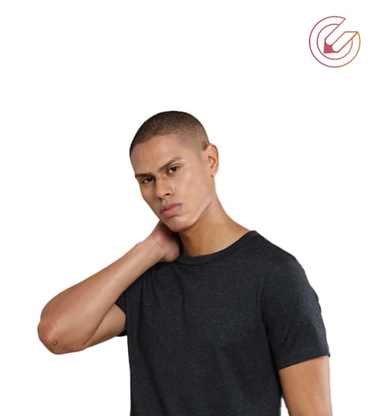 Round Neck Cotton T-Shirt